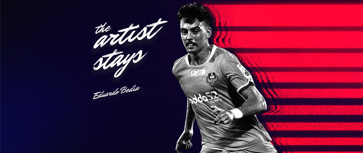 Edu Bedia extends his stay with FC Goa for two more years